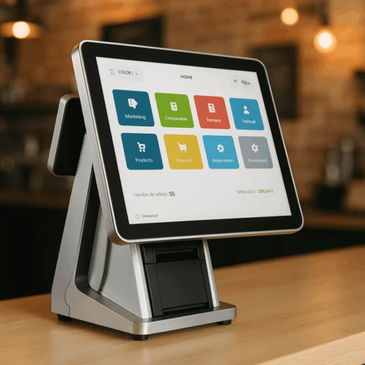 Caisse tactile Splash360