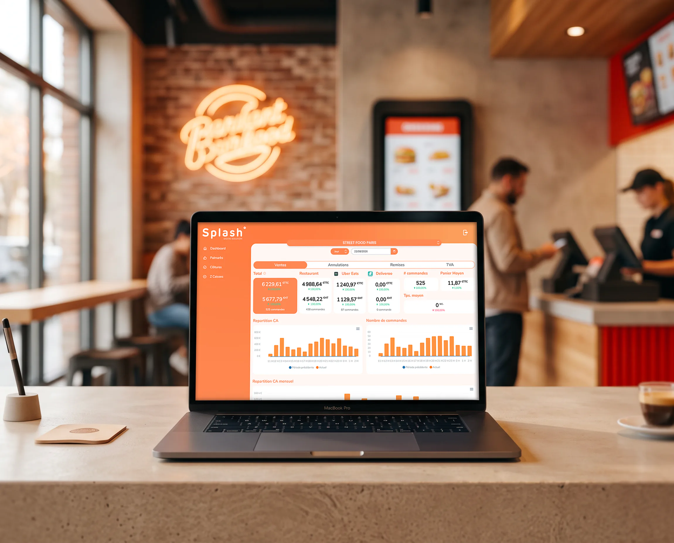 Back office Splash360